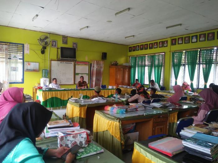 PERSIAPAN LOMBA SEKOLAH SEHAT TINGKAT PROVINSI, MTSN 3 MERANGIN GELAR RAKOR
