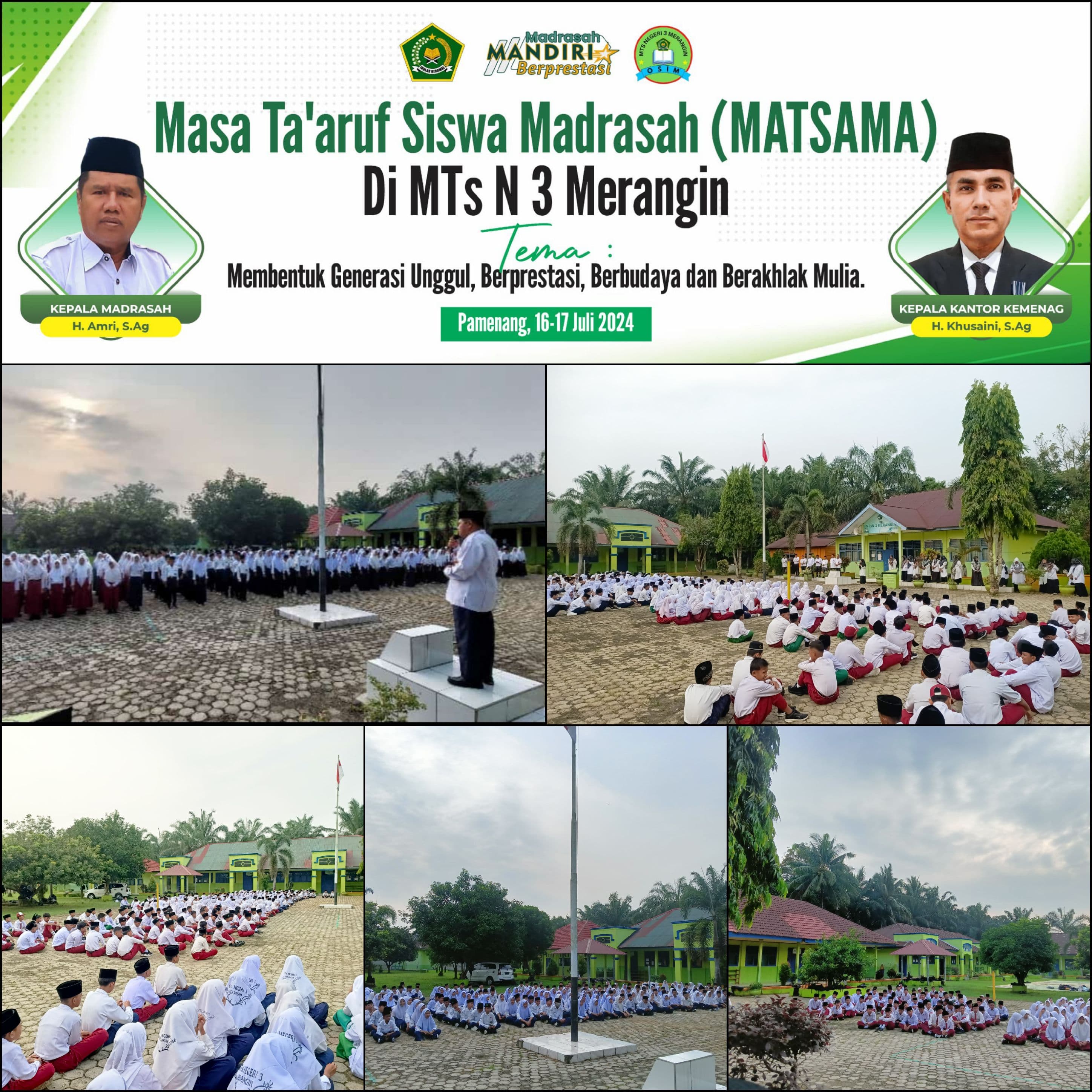 Kegiatan MATSAMA MTs. N 3 Merangin 2024