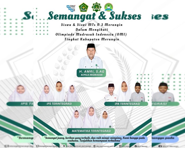 MTsN 3 Merangin Siap Berlaga di OMI Kabupaten 2025