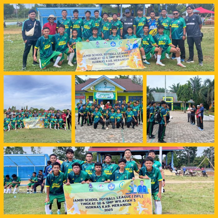 MTsN 3 Merangin Juara Liga Pelajar Dapil 3 Regional Merangin